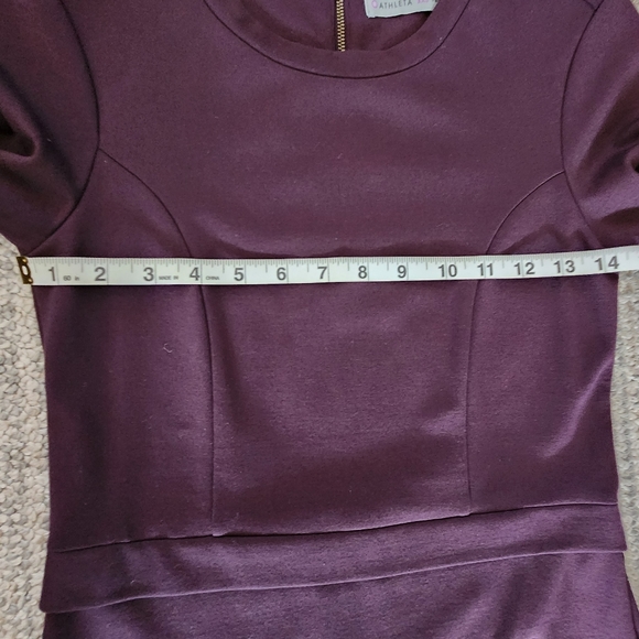 Athleta Ponte Zip Purple Dress - Picture 9 of 12